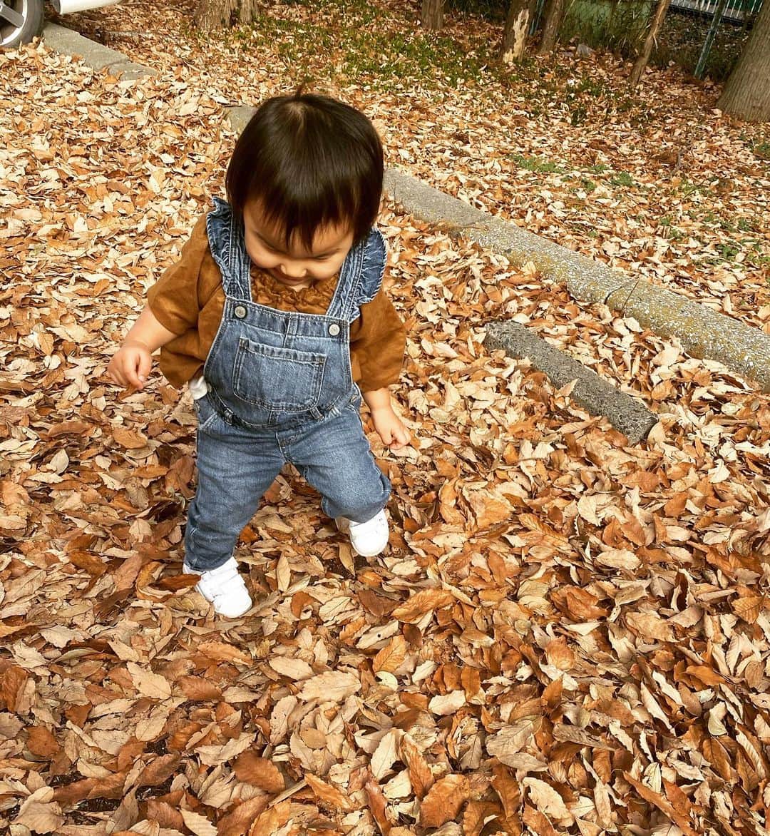 ちゃんみさんのインスタグラム写真 - (ちゃんみInstagram)「落ち葉が映えてない🍂 紅葉辺りがよかった🍁 #一生可愛い #遊園地 #女の子 #女の子コーデ」1月5日 18時03分 - masa_chanmi
