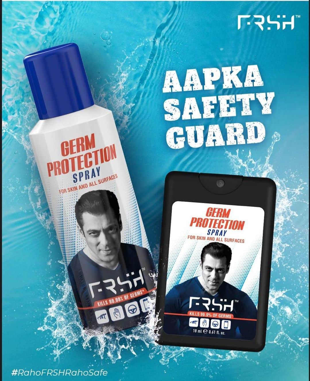 サルマン・カーンさんのインスタグラム写真 - (サルマン・カーンInstagram)「These r the ones I use in bigg boss, on sets and home.... #rahofrshrahosafe  @frshgrooming #StayHome #StayFRSH #StayProtected (link in bio)」1月5日 18時08分 - beingsalmankhan