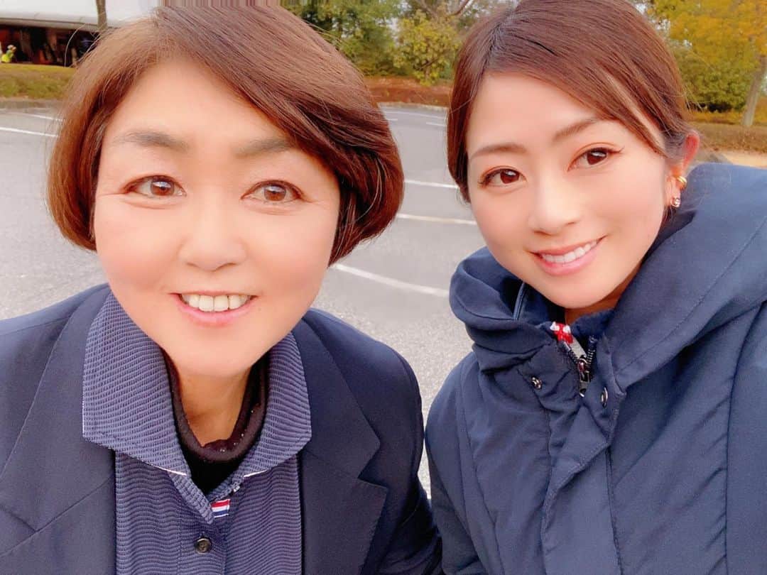 青木茉里奈のインスタグラム：「大好きな渡辺聖衣子プロと✨楽しく一緒に練習させて頂きました⛳️🍂いつも気にかけてくださって本当に感謝です🙏🏻✨JLPGA TOURの競技委員で多忙な中、ツアーが終わると毎年オフにラウンドに誘ってくださいます🥺変わっていくゴルフのルールも、凄く分かりやすく丁寧に教えてくださり、本当に勉強になります✨早く、ツアーに出られる様に頑張ります✨ _ _ _ _ _ _ _ _ _ _ _ _ _ _ _ _ _ _ _ _ _ _ _ _ _ _ _ _ #golf #practice #森林公園ゴルフ倶楽部 #ありがとうございました #感謝」