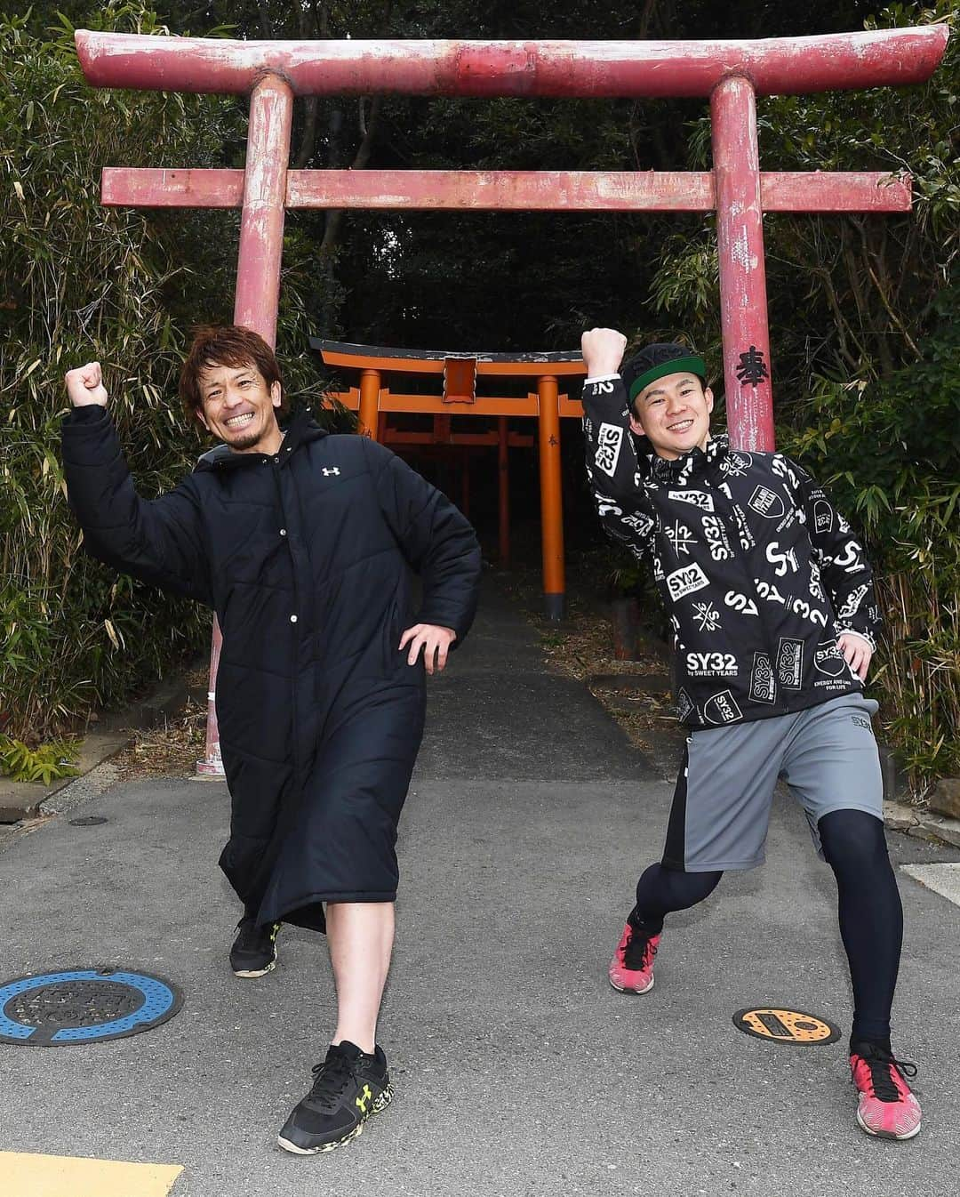 松田宣浩さんのインスタグラム写真 - (松田宣浩Instagram)「今年も大嶽神社走り‼️」1月5日 18時58分 - match___3