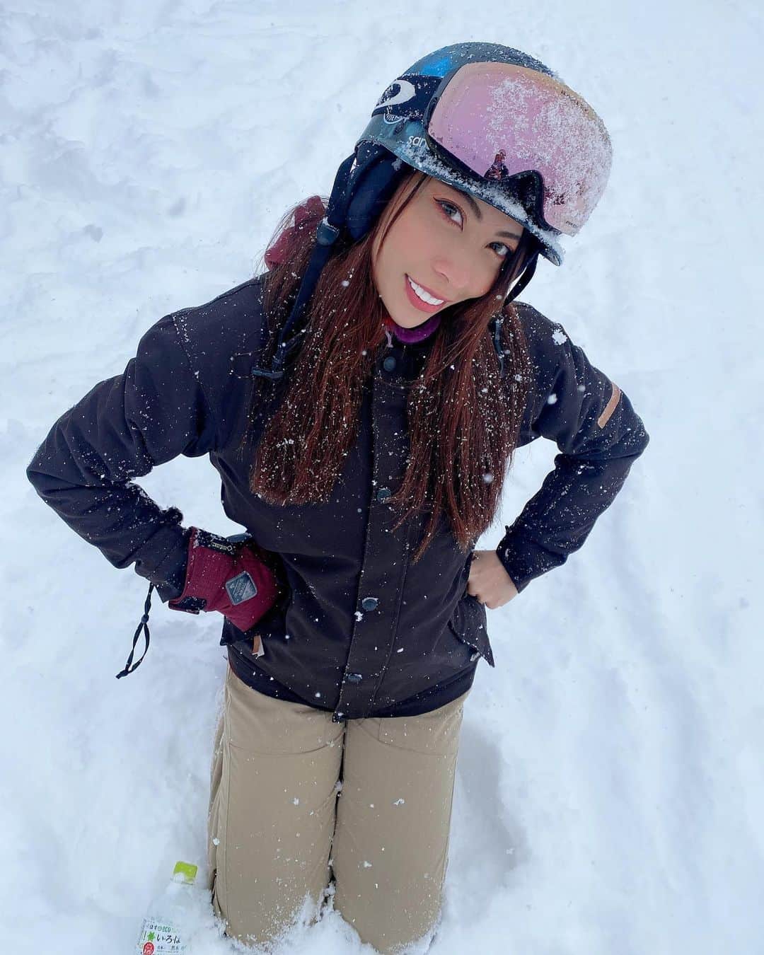 CAMIRAさんのインスタグラム写真 - (CAMIRAInstagram)「ふかふか。たまには雪山もいいね🤩 #ボード#高須スノーパーク#スノーボード」1月5日 19時36分 - camila.528
