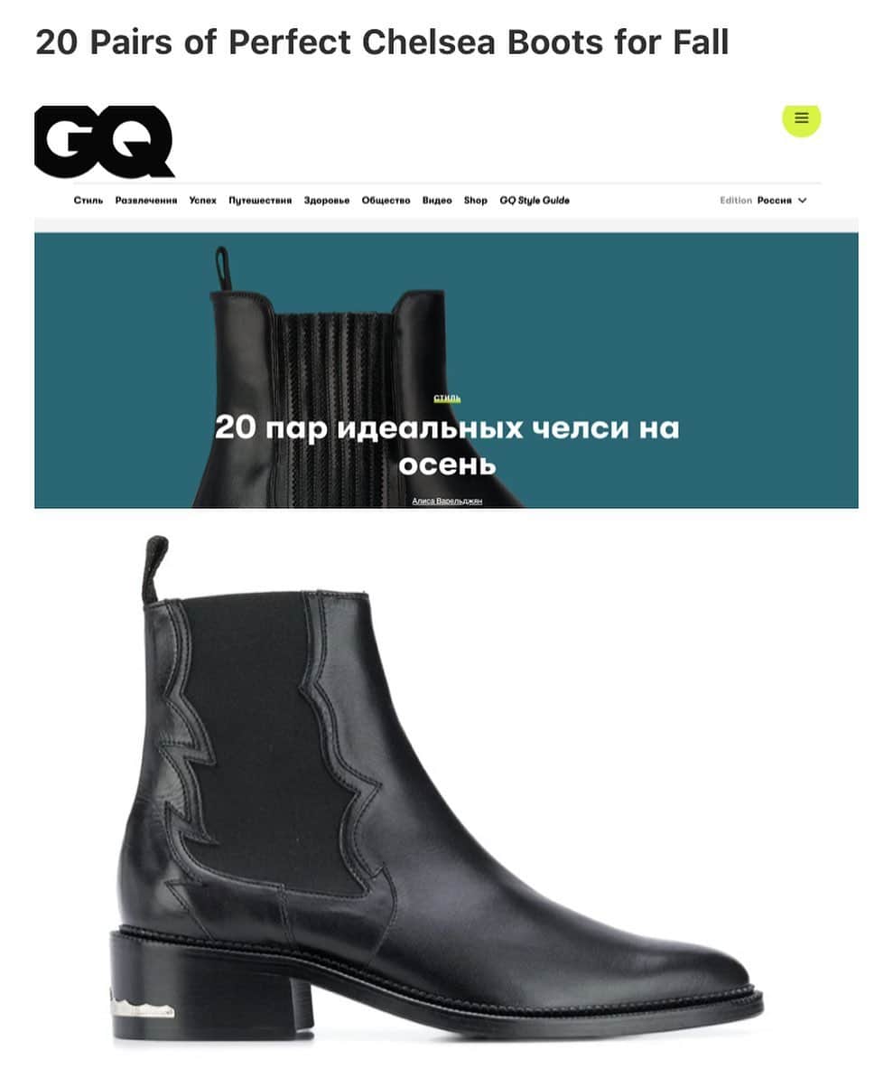 TOGAさんのインスタグラム写真 - (TOGAInstagram)「TOGA VIRILIS AW20 side gore boots featured on GQ Russia. Available at TOGA stores and TOGA ONLINE STORE. ・ #toga #togaarchives #togavirilis #トーガ #トーガアーカイブス #トーガビリリース #gqrussia」1月5日 20時36分 - togaarchives