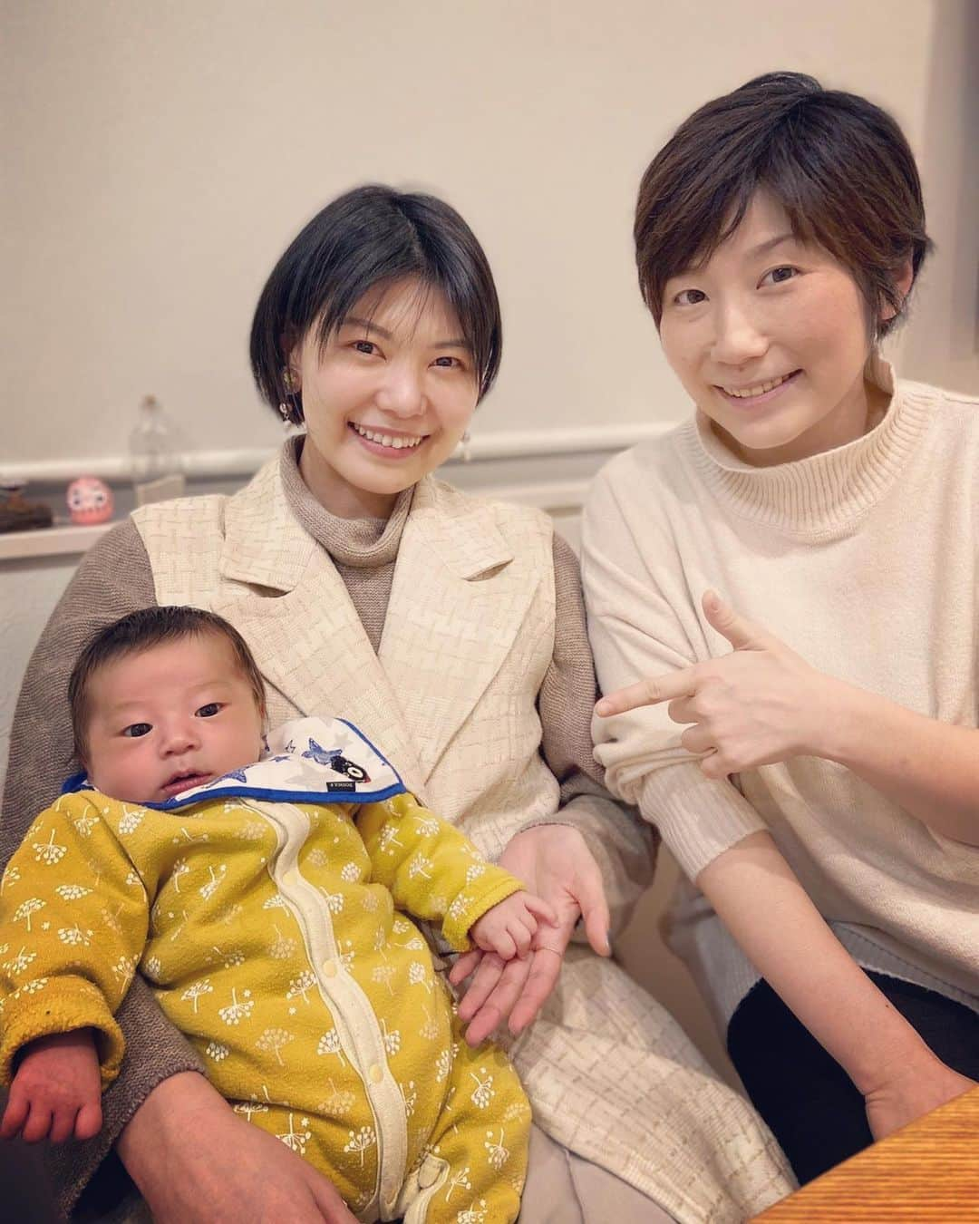 Megu さんのインスタグラム写真 - (Megu Instagram)「村井杏さんのお子さんに会いに行ってきたよー☺️☺️☺️超、愛おしい！イケメン😭〜！！！娘ちゃんにも久々に会って癒されてきました😢💙💙💙杏さんありがとう〜😢💙💙💙」1月5日 20時49分 - megu_negicco