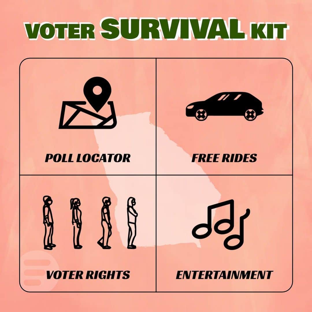 ジェフ・ペリーのインスタグラム：「GEORGIA - TODAY IS THE DAY! If you're heading to the polls today, here are some tips! #EveryVoteCounts #GAVotes」