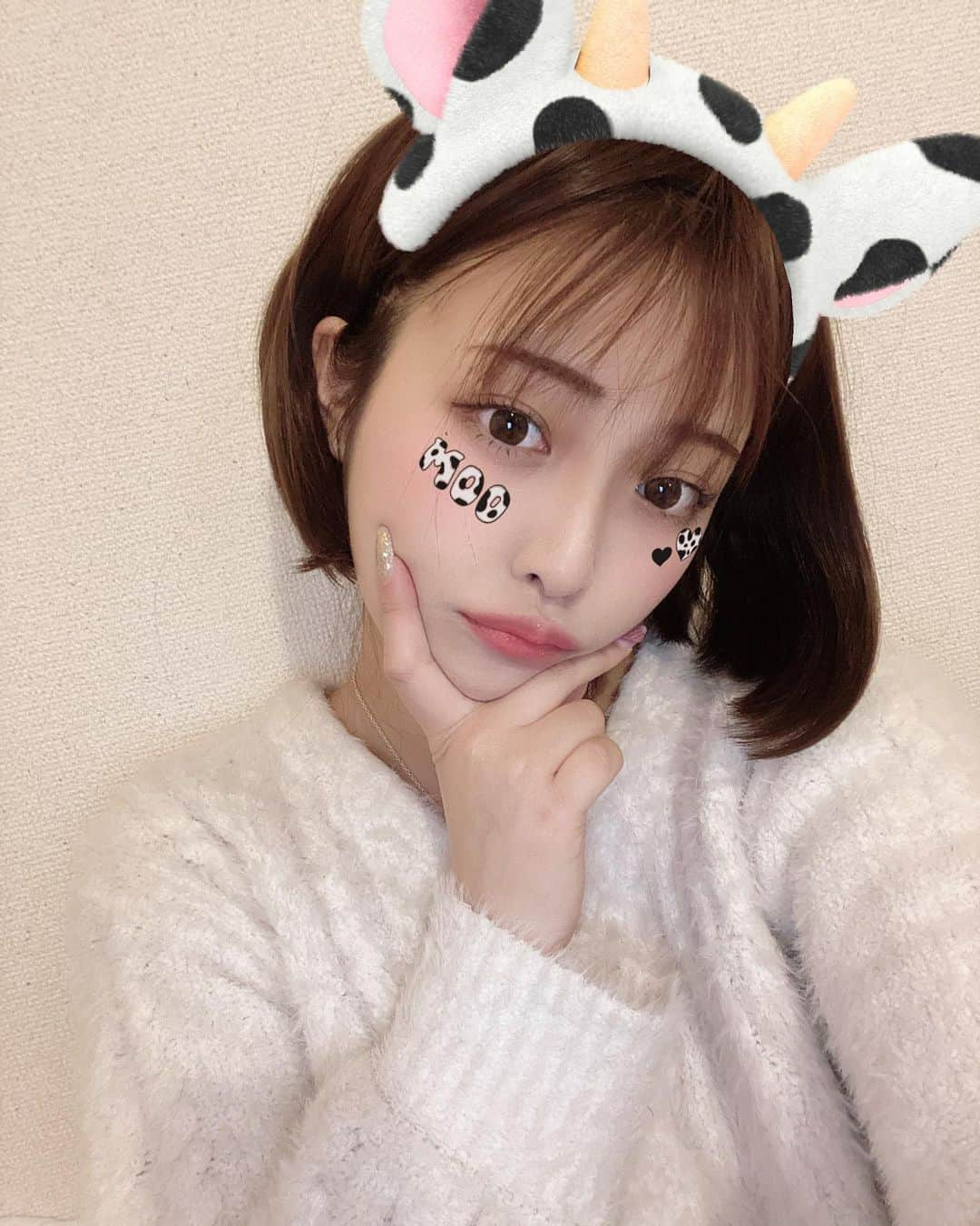 MaRuRi（まるりとりゅうが）さんのインスタグラム写真 - (MaRuRi（まるりとりゅうが）Instagram)「そーいえば年女です🐮🤍 #昨日ウィッグで1人で遊んでた #ボブリすき？」1月5日 21時45分 - maruridayo