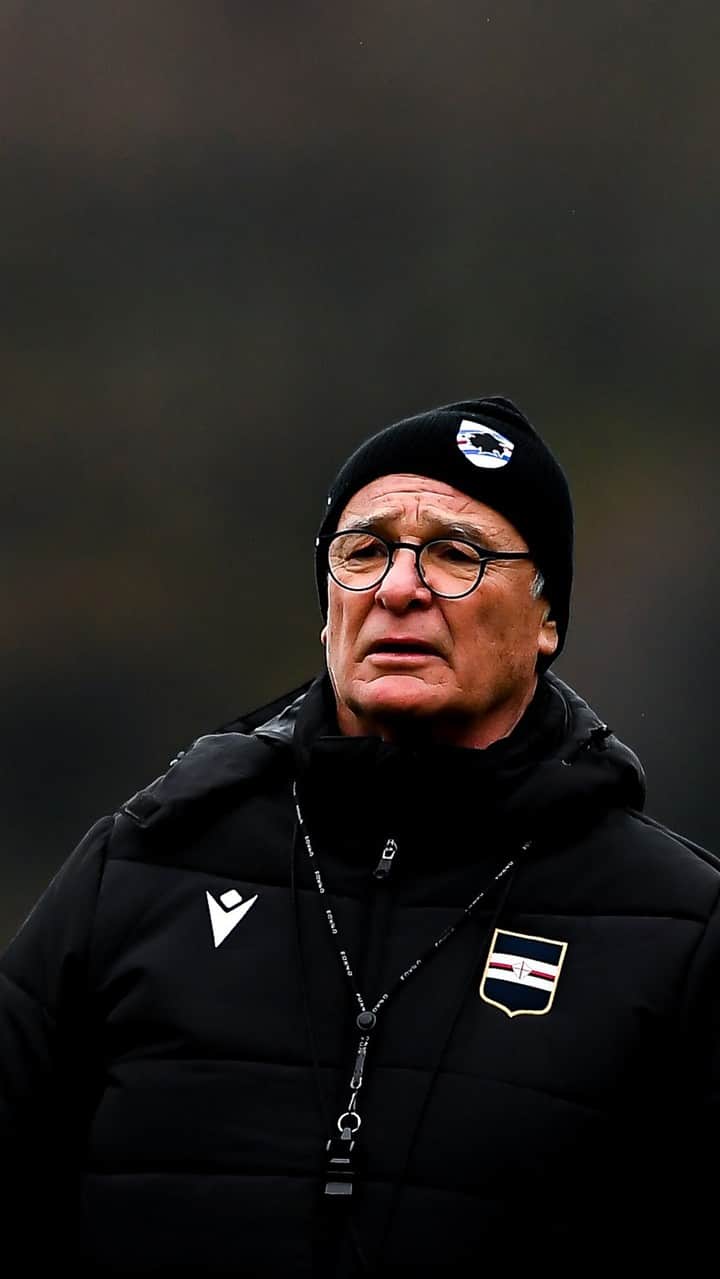 のインスタグラム：「La conferenza del tecnico blucerchiato #Ranieri alla vigilia #SampInter, 16.a giornata di @seriea.」