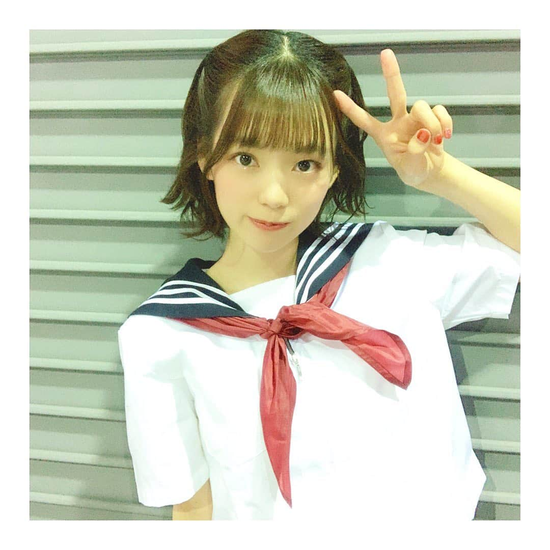 白石真菜さんのインスタグラム写真 - (白石真菜Instagram)「#セーラー服 また着れました！ 学生時代はブレザーだったので、なんだか違和感！ #ラストアイドル #ラスアイ #ラストアイドル2期生アンダー  #ラストアイドル3周年コンサート #ラスアイしか勝たん #白石真菜 #しーまな」1月5日 22時48分 - shiraishi_mana47