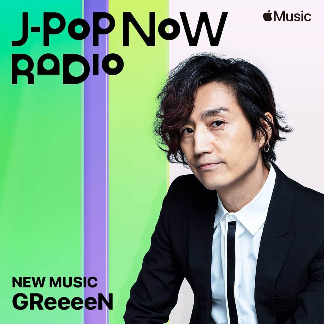 落合健太郎さんのインスタグラム写真 - (落合健太郎Instagram)「J-Pop Now Radio https://music.apple.com/jp/station/greeeen/ra.1544899808  今回特集したのは 紅白歌合戦でも話題となった #GReeeeNを特集！ もちろん最新のJ-Popも紹介。 気になった曲はあなたのライブラリに 追加してくださいね。 2021年もどうぞよろしく。  Happy new year and KonnichiWorld!! New episode of J-Pop Now Radio is up on Apple Music featuring a popular J-pop vocal group  GReeeeN whose identities are still unknown.  Check out their music along with the freshest new J-pop songs.  Find some favorites to add to your library!  #JPopNow Radio #applemusic  #greeeen」1月6日 10時45分 - dj_ochiken1117