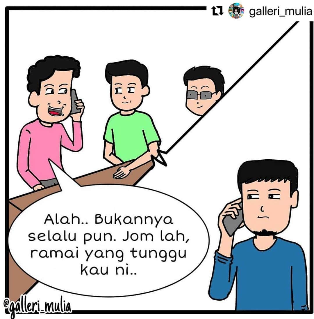 Koleksi Komik Malaysiaさんのインスタグラム写真 - (Koleksi Komik MalaysiaInstagram)「#Repost @galleri_mulia with @make_repost ・・・ Selamat Tahun Baru, 2021. Moga tahun 2021 lebih baik dari 2020 . Follow @galleri_mulia Follow @galleri_mulia Follow @galleri_mulia . . #malaysia #kartunmalaysia #komikrakyat #komikmalaysia #edisikomikmalaysia #koleksikomikmalaysia #lawakkomik #art #trending #komiklawak #lawak #komik #comic #comedy #malaysiancomic #komikdakwah #komiksentap #komiktarbiah #2021 #happynewyear」1月6日 11時12分 - tokkmungg_exclusive