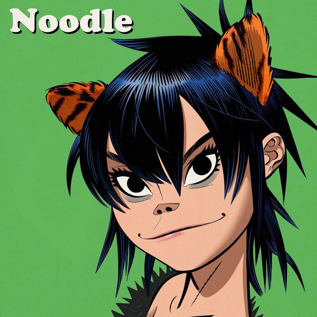 Gorillazのインスタグラム：「"毎日何か新しいものを植える" - Noodle @watashiwanoodle has set her intentions for 2021 🌱 What are yours?」