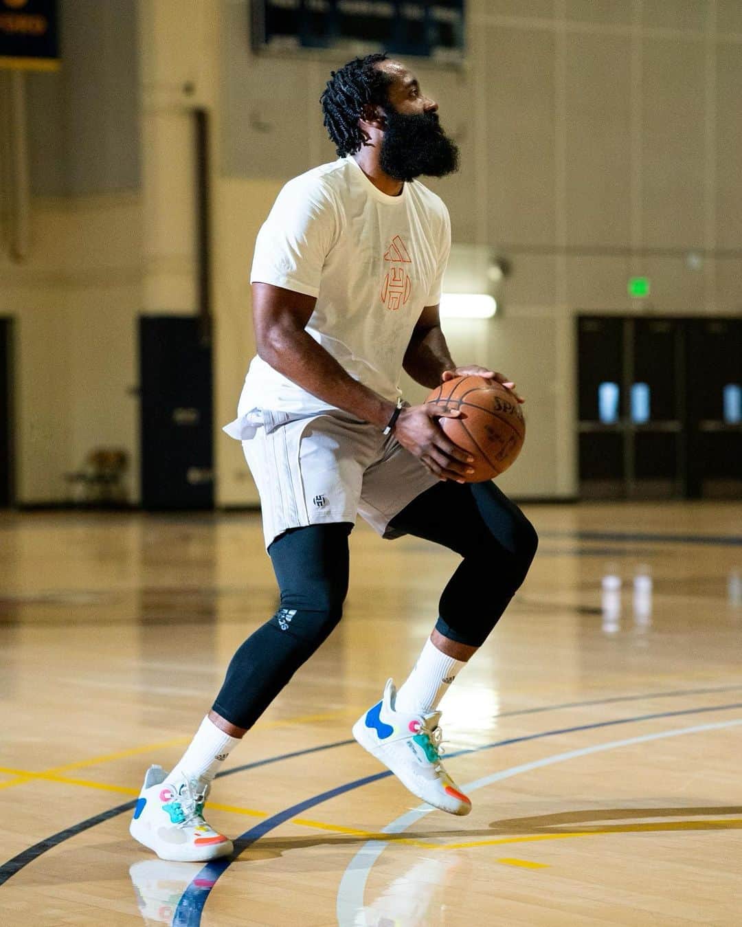 ジェームス・ハーデンのインスタグラム：「We really getting better and better! Forever humble! Vol. 5 @adidashoops」