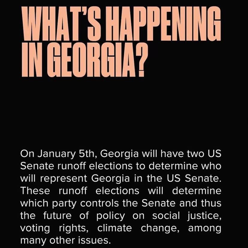 ケイティ・キャシディさんのインスタグラム写真 - (ケイティ・キャシディInstagram)「TODAY IS THE DAY GEORGIA! Elect @raphaelwarnock and @jonossoff to the US Senate. #MoveMitch for a better future! The country is counting on you! #VoteOssoff #VoteWarnock #Vote 🍑🗳」1月6日 3時05分 - katiecassidy