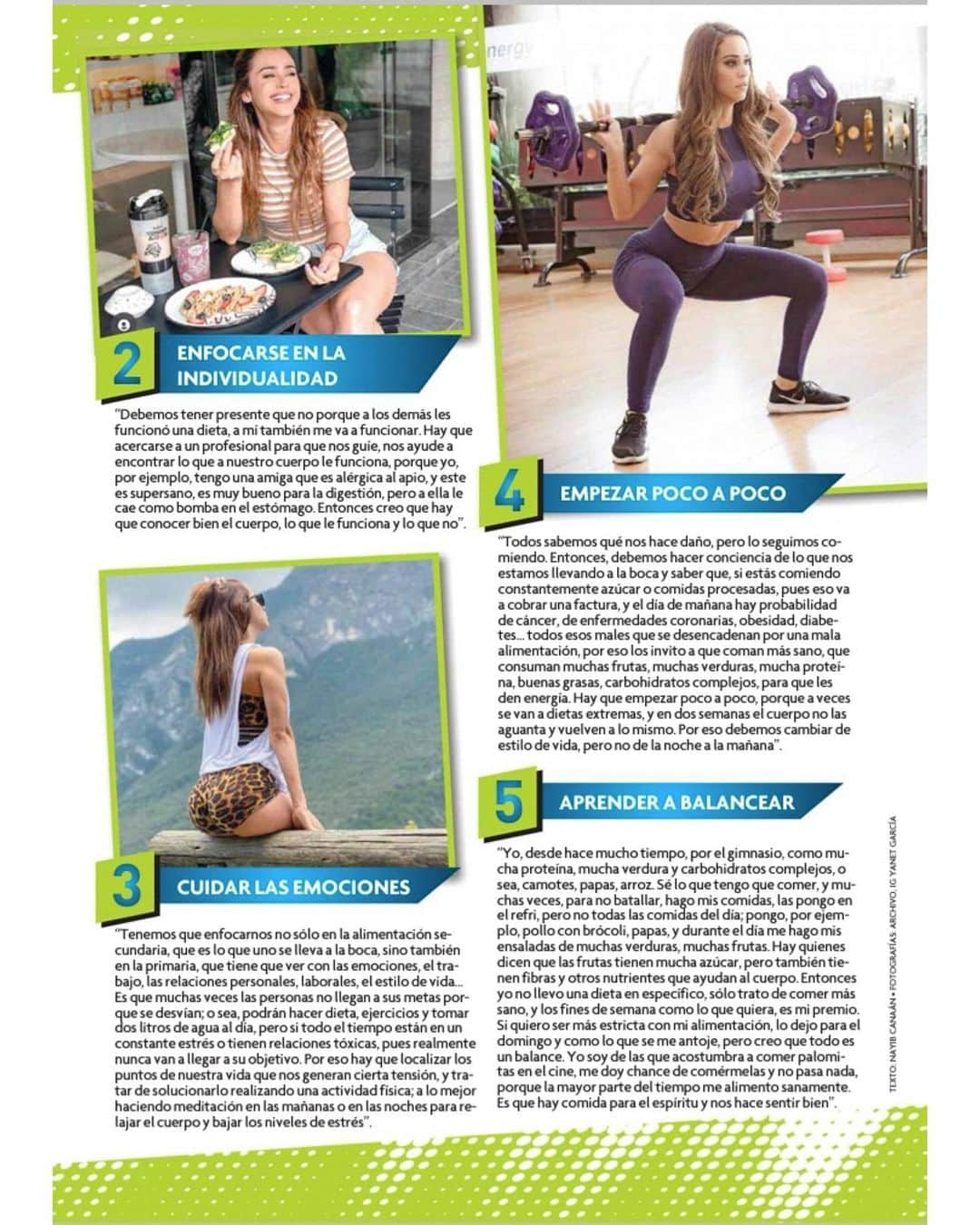 ヤネット・ガルシアさんのインスタグラム写真 - (ヤネット・ガルシアInstagram)「#repost @yanetgarciahealthcoach ・・・ Gracias a la Revista @tvynovelasmex por brindarme este espacio para compartirles algunos consejos para que inicien el año de la mejor manera. ❤️ Enamórate del proceso y los resultados llegarán. Ten paciencia que los grandes resultados toman su tiempo 💪🏻🔥 Acciones @inkentourage @peperincon @soymarilynmontero」1月6日 5時05分 - iamyanetgarcia