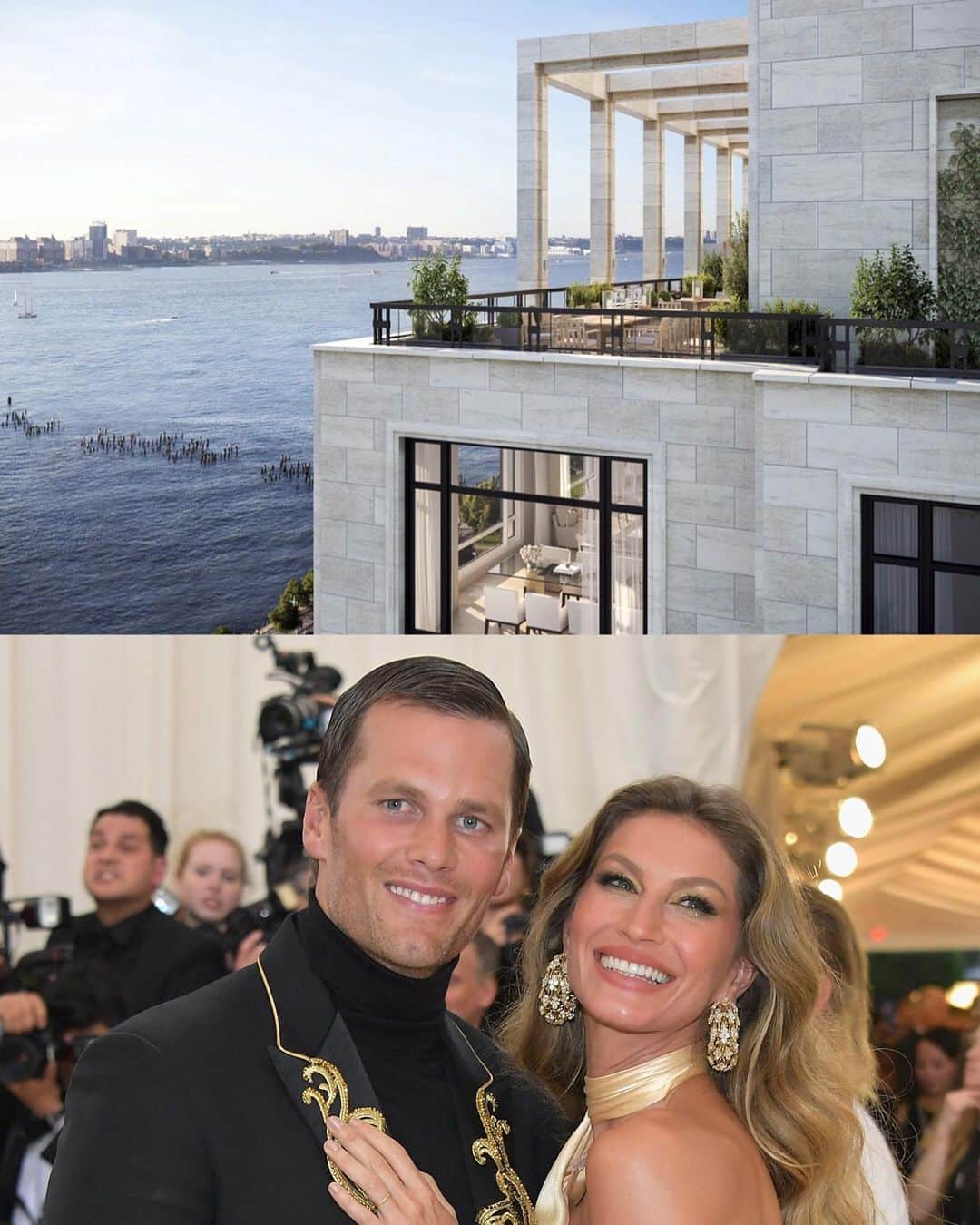 Just Jaredさんのインスタグラム写真 - (Just JaredInstagram)「Take a look inside @tombrady and @gisele’s massive New York City apartment that they just sold for nearly $37 million. The photo are unreal! Tap this pic in the LINK IN BIO to see.  #TomBrady #GiseleBundchen Photos: Getty/Backgrid」1月6日 5時13分 - justjared
