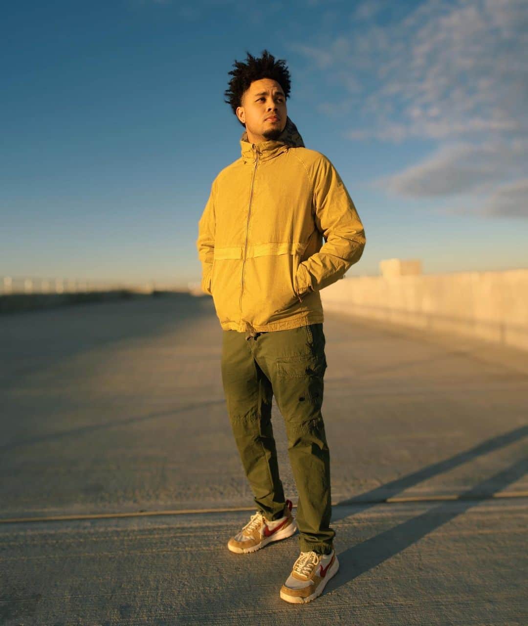 ナウのインスタグラム：「One of the biggest requests from our customers was to bring brighter colors to our garments. With the Standby Jacket, we’ve created vibrant garment-dyed colors to stand out and look good. #livenau • • • #sustainablefashion #mensfashion #sustainableclothing #sustainableapparel #ethicalfashion #bcicotton #fashion」