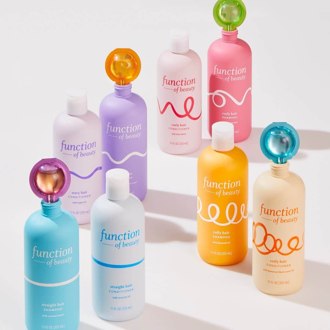 Target Styleのインスタグラム：「Available now! 🚨 @functionofbeauty is shaking up the hair aisle with customizable shampoo & conditioner. The fun part is YOU get to mix your own perfect formula by choosing a 'booster' pod to meet your hair goals.⁠ 🤗」