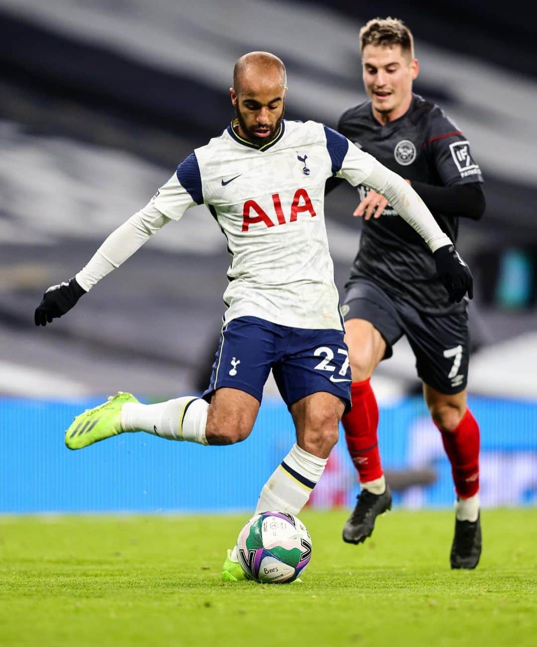 ルーカス・ロドリゲス・モウラ・ダ・シルヴァのインスタグラム：「Wembley, here we go! 💪🏽 #COYS #Finalists #CarabaoCup #ThanksJESUS」