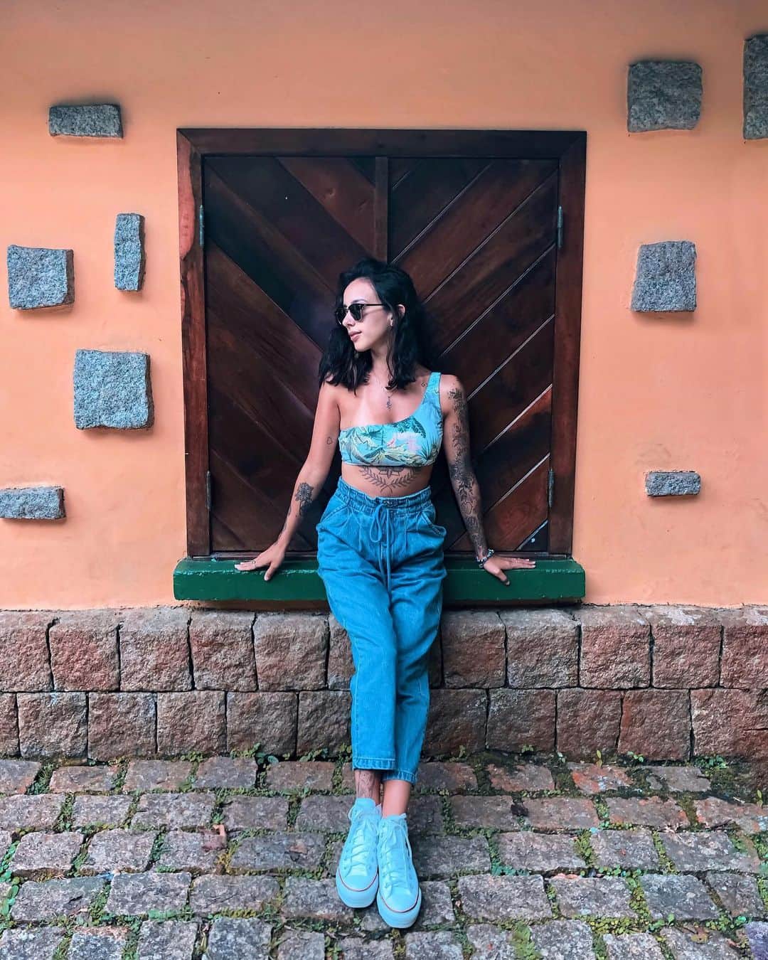 ガブリエル・モラエスのインスタグラム：「Turistinha em📍Curitiba❤️」