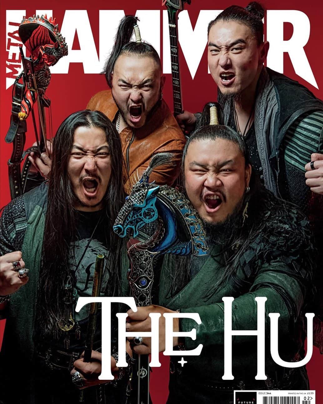 のインスタグラム：「The HU are the New Heavy. The new issue of Metal Hammer, featuring four different covers, on sale tomorrow #TheHu #Metal #HeavyMetal #MetalHammer #Mongolia #Rock #RockMusic」