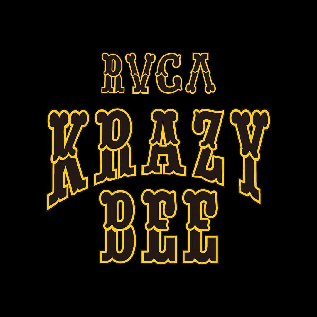 RVCA Japanさんのインスタグラム写真 - (RVCA JapanInstagram)「RVCA x @krazybee_official // Collection dropping soon // #krazybee #rvca #balanceofopposites #rvcasport  #rvcajapan」1月6日 21時00分 - rvcajapan