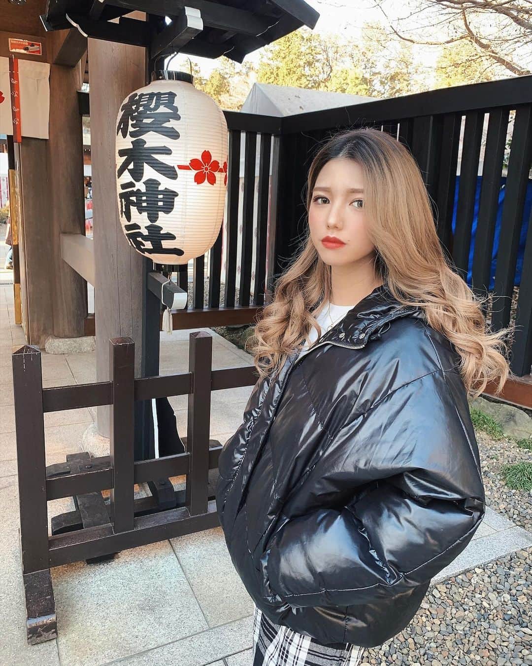 きこのインスタグラム：「今年は大吉でした⛩ . . #初詣#おみくじ大吉#おみくじ」