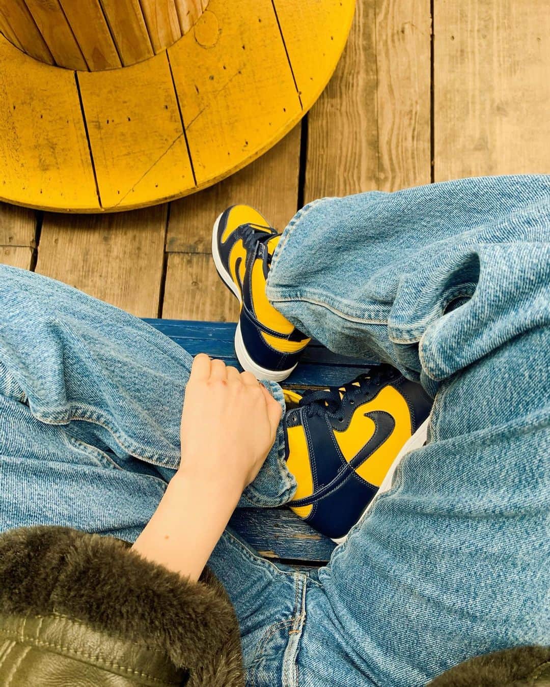 山本ソニアさんのインスタグラム写真 - (山本ソニアInstagram)「💛💙  #ほぼスニーカーの毎日 #nike #sneakerlover」1月6日 20時49分 - soniann0505