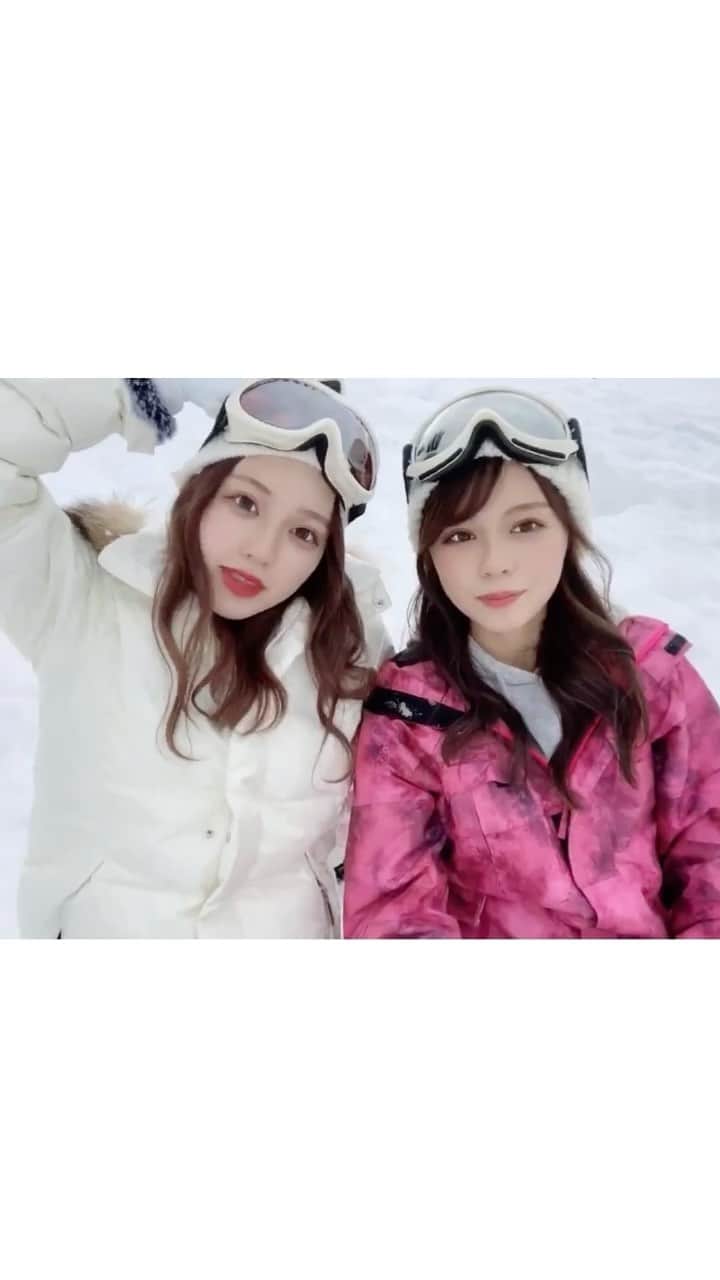 のインスタグラム：「. . . 去年の梅村姉妹😊 . . また行きたいなー🥺 . #新潟 #新潟観光 #ボード #スノーボード」