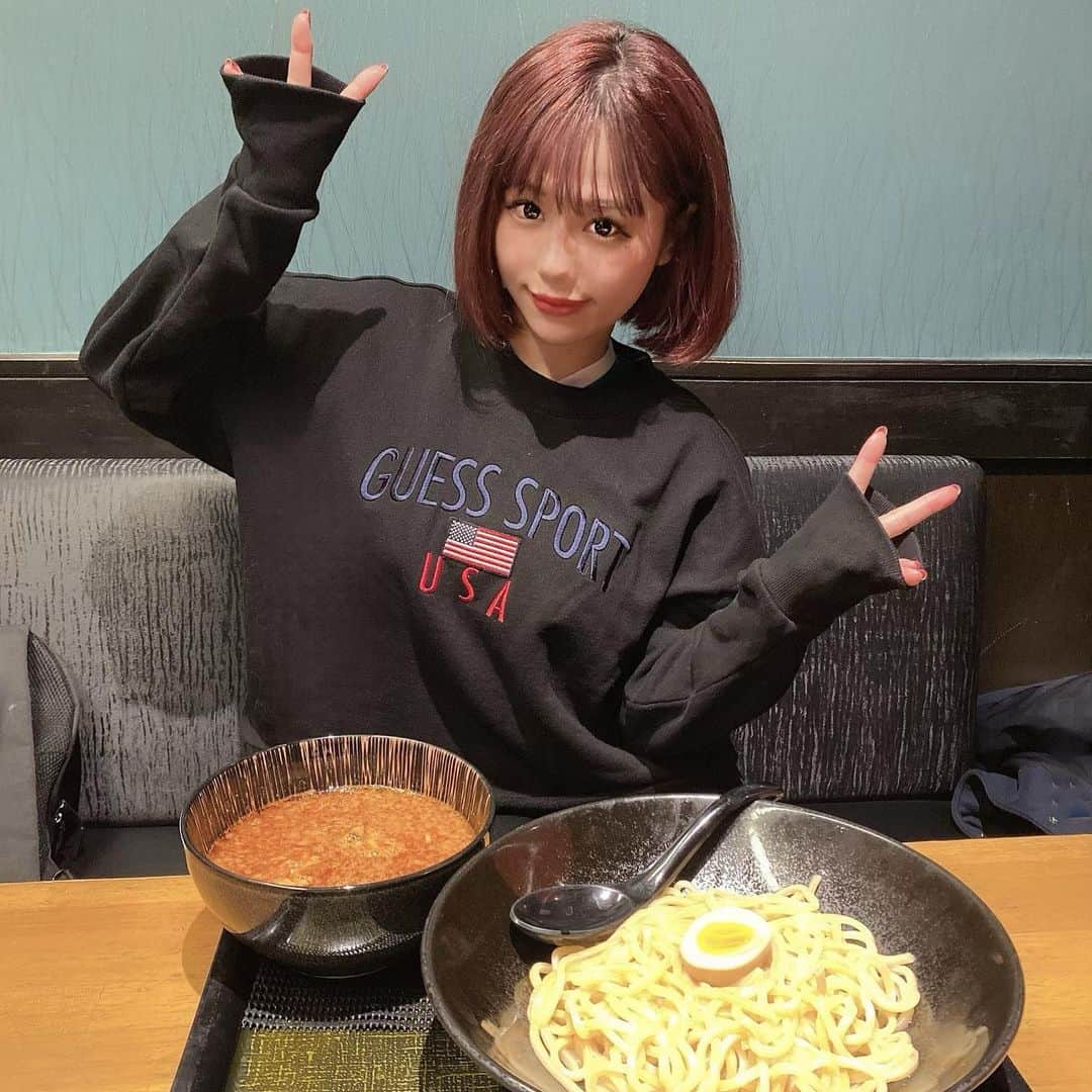 森カノンさんのインスタグラム写真 - (森カノンInstagram)「🍜 ラーメン初めした✌🏻(つけ麺)」1月6日 12時43分 - mkanon211