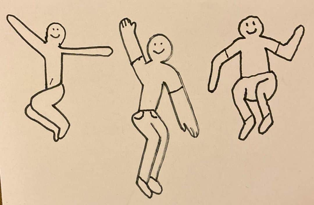 Jason G. Sturgillさんのインスタグラム写真 - (Jason G. SturgillInstagram)「Drawing people jumping on Google image search.」1月6日 14時12分 - jgspdx