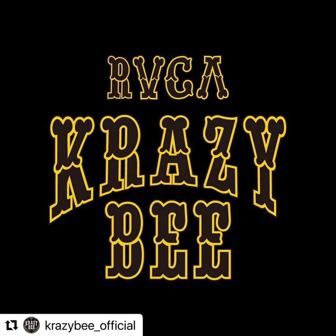 山本美憂さんのインスタグラム写真 - (山本美憂Instagram)「#Repost @krazybee_official with @make_repost ・・・ . RVCA x @krazybee_official // Collection dropping soon // #krazybee #rvca #balanceofopposites」1月6日 21時09分 - miyuu_krazybeeee