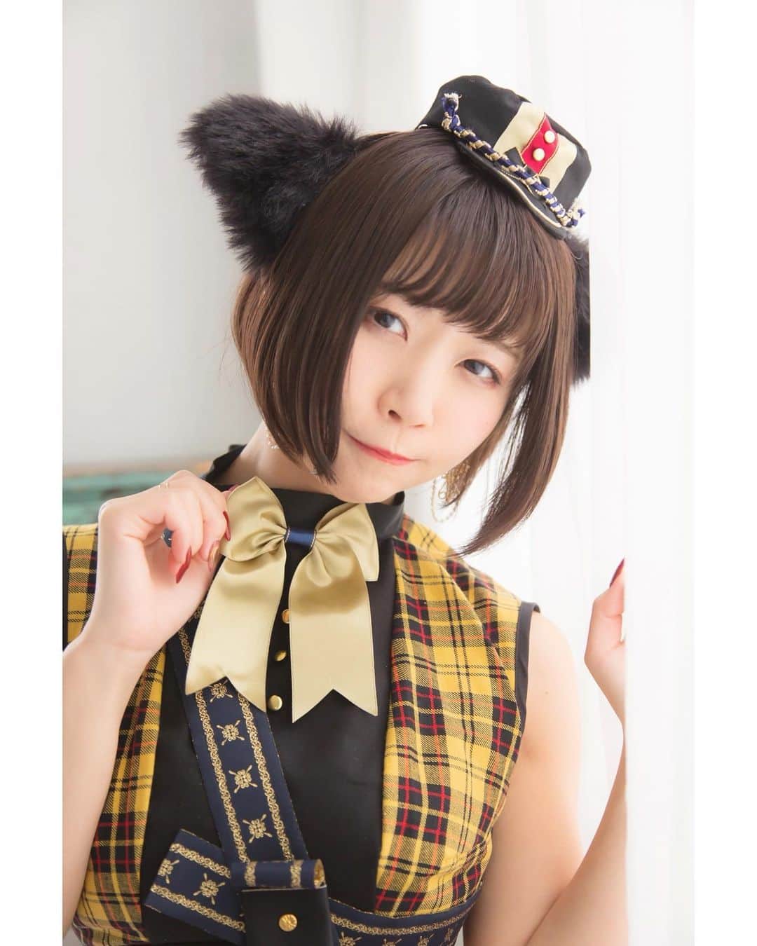 白波瀬ミキティ。のインスタグラム：「にゃん♫ . . . . #グラビアモデル  #グラビアアイドル  #猫コスプレ #コスプレイヤー #M企画 #lightandshadow  #originais  #chinadress  #photography  #portraitphotography #streetphotography #edscvr_moodjapantrip #visualsoflife #impressio_shots #good_portraits_worldxploretocrate #shootermag #pursuitofportraits #ootd #dscvr_mood #jp_portrait部 #東京カメラ部 #igersjp #ポートレート #被写体 #お洒落さんと繋がりたい #model #ポートレートモデル #写真好きな人と繋がりたい」