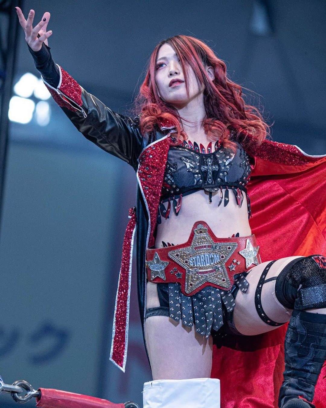 林下詩美のインスタグラム：「1.5東京ドーム第０試合 素敵な写真ありがとう  #njwk15  #wk15day2 #STARDOM  #スターダム」