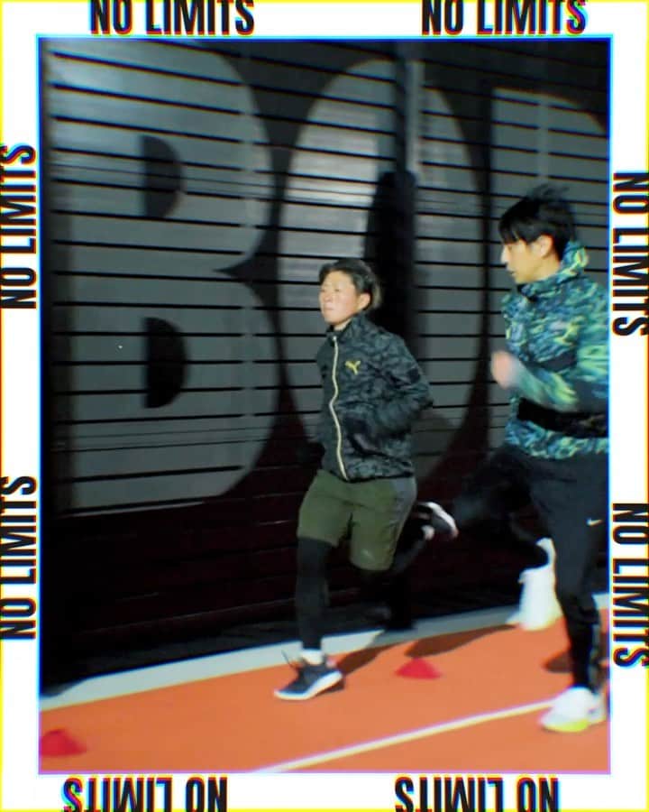秋本真吾のインスタグラム：「sprint training 🏃KUMI YOKOYAMA   #横山久美 選手 #秋本真吾 #スプリントトレーニング」