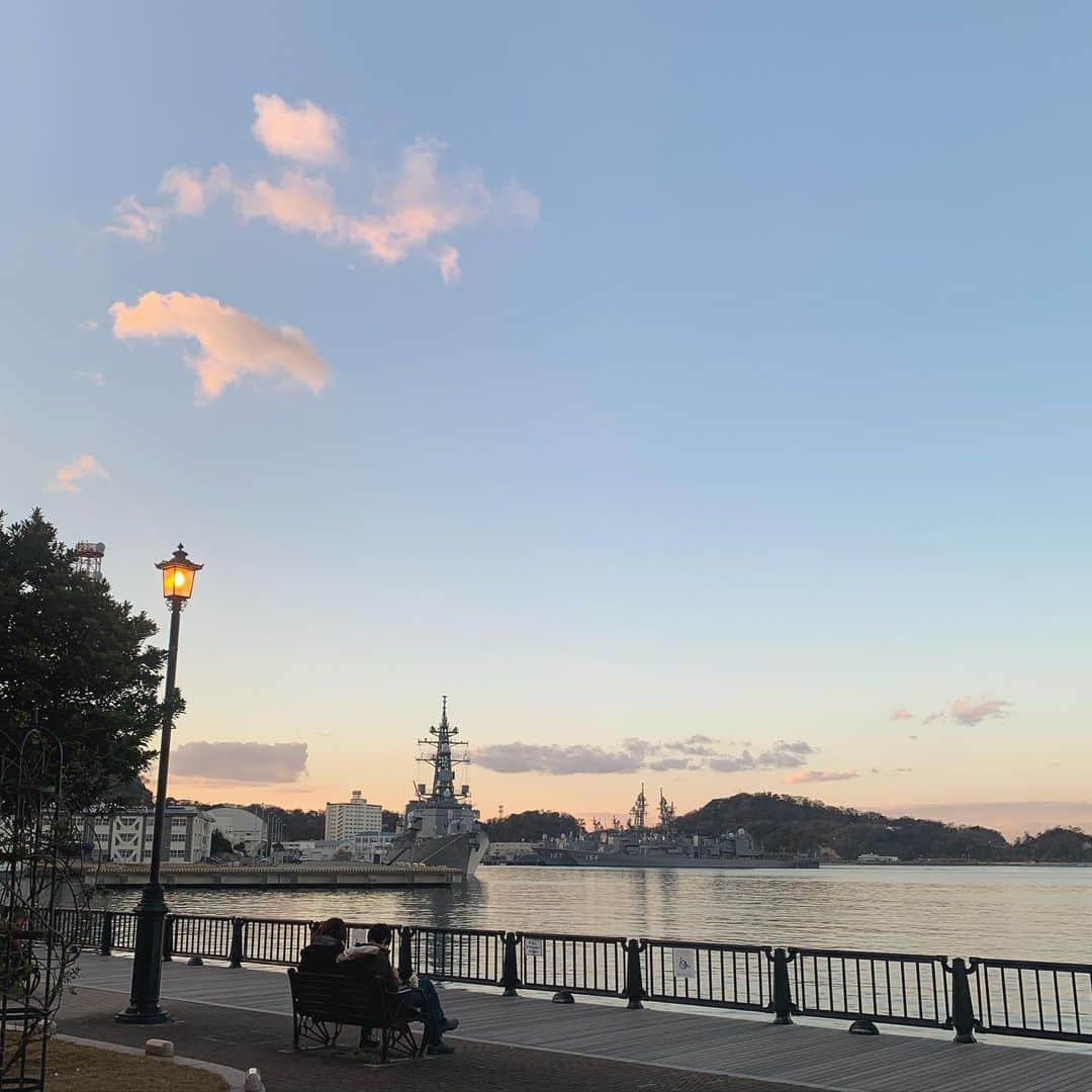 Tomomi Teradaのインスタグラム：「home sweet home Yokosuka🛳⚓️💕わたしの生まれ育ったまち、大好きなまち🧜🏻‍♀️」