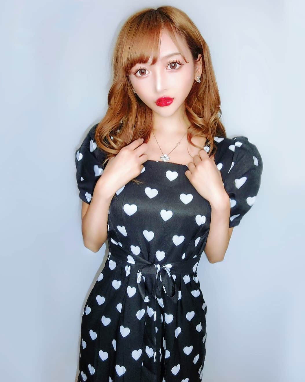 MARIさんのインスタグラム写真 - (MARIInstagram)「お気に入りワンピース❤︎ @selectshop__milkyway  さんのお洋服❤︎ . . #onepiece #newwear #milkeyway」1月6日 17時20分 - lovexxy0