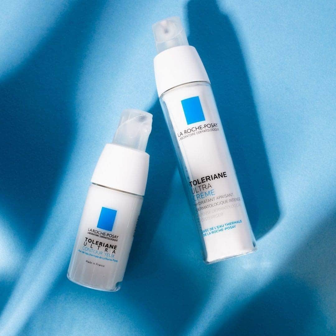 LA ROCHE-POSAY JAPAN ラロッシュポゼのインスタグラム：「＼ 冬の乾燥や肌荒れにおすすめの保湿クリーム ／  今の季節、乾燥などが原因で、お肌の調子が悪い、 肌に赤みやかゆみを感じるなど肌荒れが気になる方も多いのではないでしょうか。  そんな方におすすめしたいのが #トレリアンウルトラ です🌿  #トレリアンウルトラ は、肌をおだやかに整えるニューロセンシンや うるおいのある肌に整えるシアバターを配合した保湿クリーム。  肌にうるおい与え、ふっくら心地の良い肌に導きます✨ 敏感な肌のことを考えてつくられた低刺激性クリームで、 パッケージにまでこだわり雑菌混入を最小限に抑える密閉ヘルメットパッケージを採用しています。  肌をやわらげ、角質層のバリア機能をサポートする、 セレンを豊富に含んだフランス天然の湧水、ターマルウォーターも配合しています。  アイクリームと合わせてお使いください・  冬の肌保湿に大活躍間違いなし！ 今ならラロッシュポゼの商品を6000円（税込）以上ご購入で、 トーンアップ UVお試しサイズ（3mL）を２色プレゼント🎁 是非、この機会にお試しくださいね。  トレリアン ウルトラ 40mL 5,060円 (税込) トレリアン ウルトラ アイクリーム 20ml 3,740円（税込）  #ラロッシュポゼ #larocheposay #乾燥肌 #敏感肌 #敏感肌対策 #乾燥対策 #スキンケア #低刺激 #冬メイク #敏感肌コスメ #ドクターズコスメ #保湿ケア #美肌レシピ #美肌作り #肌荒れ改善  #素肌美 #スキンケアマニア #肌メンテナンス #肌断食 #デイリースキンケア #保湿クリーム #お肌ケア #美容好きさんと繋がりたい #お肌の悩み #スキンケア好きさんと繋がりたい #ボディクリーム #コスメレポ #アイクリーム」