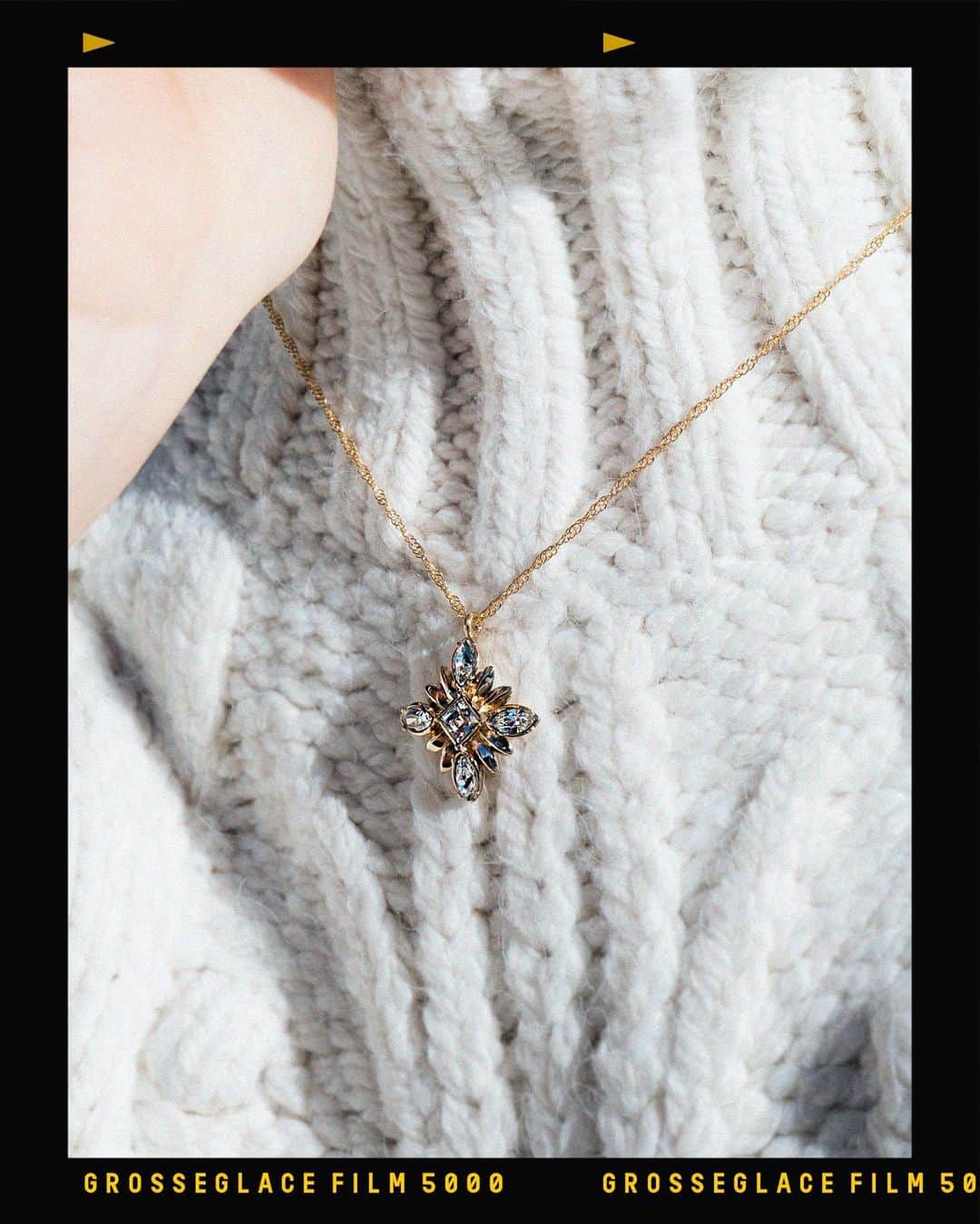 滝沢結貴のインスタグラム：「Grossé Glacé Athene Collection 💎✨  今年も、グロッセ、グロッセグラッセ、アインスの3ブランドをどうぞよろしくお願い致します☺️🌈 クリエイティブな年にするぞー!! 🔥  @grossejapan @grosseglace @einsbygrosse」