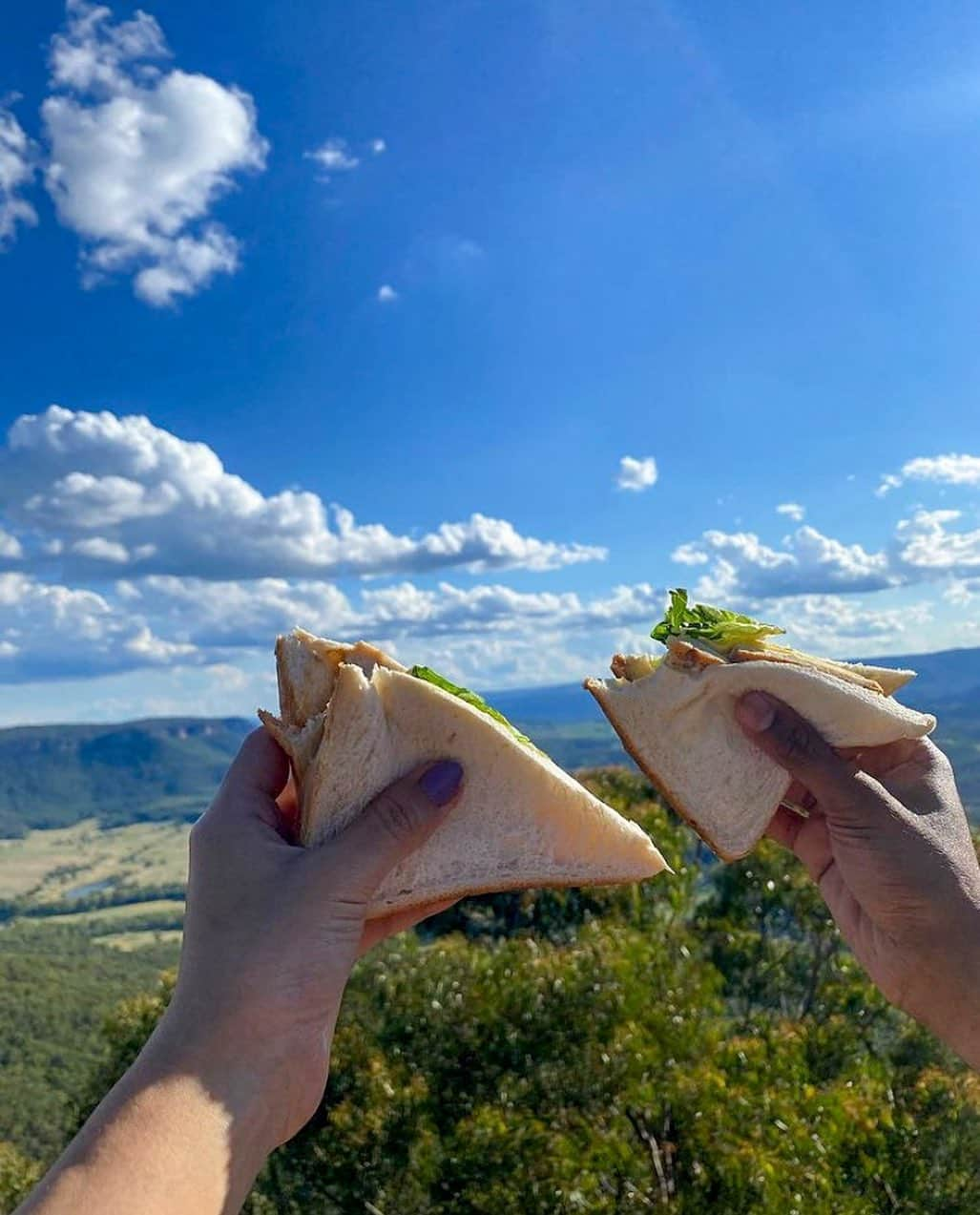 7-Eleven Australiaさんのインスタグラム写真 - (7-Eleven AustraliaInstagram)「Our #sandwich on top of the world 🌍 Amazing pic thanks to customer @nehasimran_ 🥪 #7ElevenAus」1月6日 18時27分 - 7elevenaus