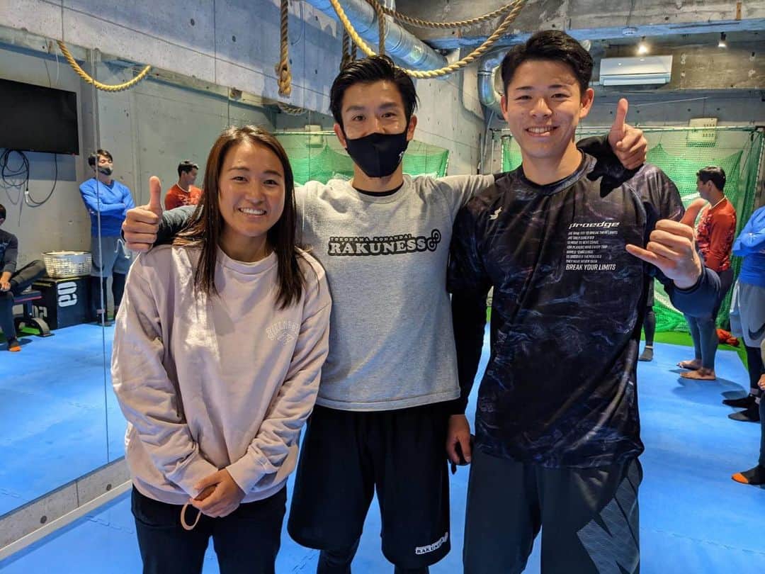 田代凪沙のインスタグラム：「チームラクネス✌🏼 颯くん頑張れーー⚾️🔥  #ラクネス　#オリックスバファローズ」