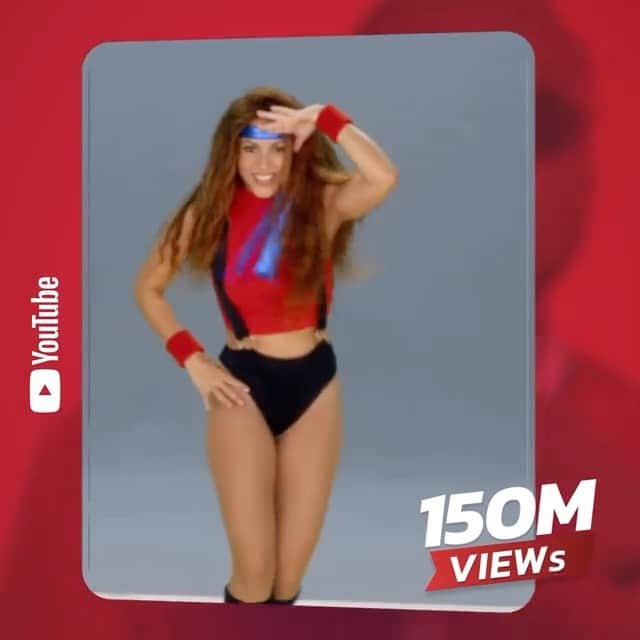 シャキーラのインスタグラム：「150m views for the “Girl Like Me” video with @bep! 🥳 150m de reproducciones para el video de “Girl Like Me” con los @bep! 🥳 #Repost @bep ・・・ Starting the New Year off the right way!! 🤩😁   THANK YOU for 150 MILLION VIEWS on GIRL LIKE ME with @shakira! We can hardly believe it!! 🙏🙏❤️❤️❤️」