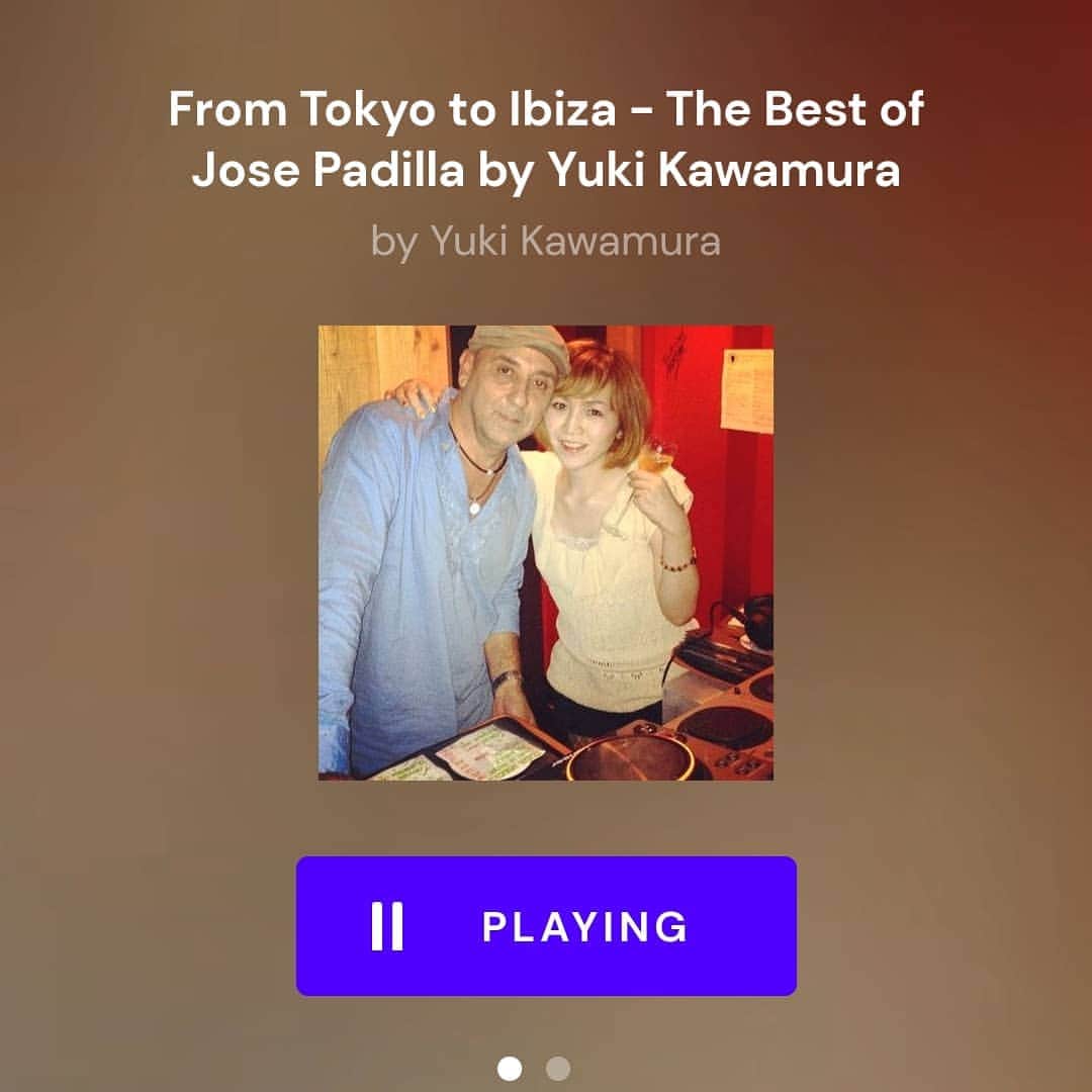 川村由紀さんのインスタグラム写真 - (川村由紀Instagram)「昨年亡くなってしまった私のチルアウトの師匠であり、IBIZA島を代表するDJ/コンパイラーのJose Padilla氏を偲んで、彼の関連音源のみで選曲〜ミックスした90分を #Mixcloud  に公開しました🙏   ホセはこれからも音楽の中で生き続けることでしょう🇪🇸沢山のチルをありがとう！#カワムラユキ」1月6日 18時59分 - yukikawamura821
