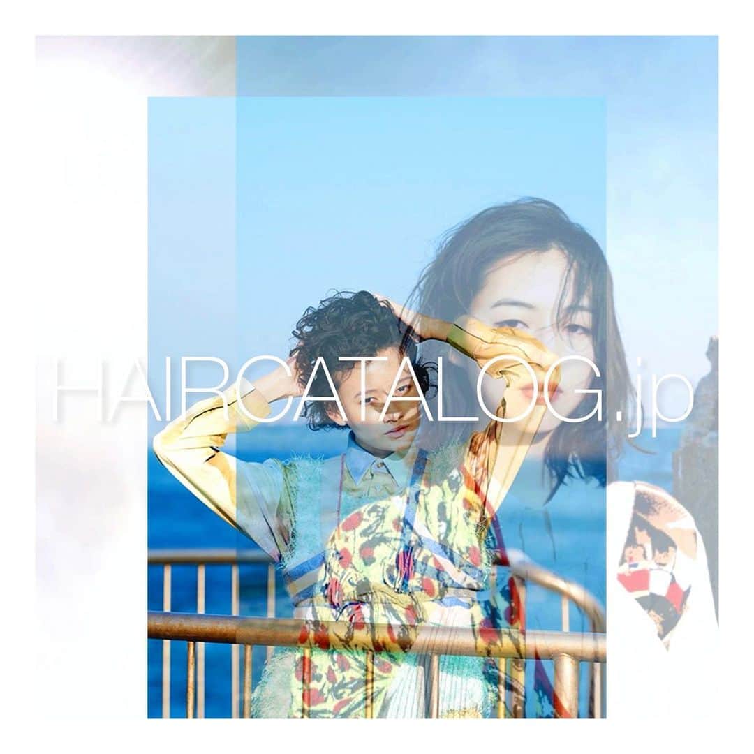 veticaのインスタグラム：「▼ new release ▼ . こだわりのデザインがたくさん詰まったヘアカタログWEBサイト . 『　HAIRCATALOG.jp 』内の特集ページ . 【　 editors note　】にて . スタイリスト　阿部、福江の作品を掲載していただきました🌱 . 【　HELLO 2021 】 新年に相応しい「光」をテーマにした作品です。  ぜひご覧ください♪ . .  #vetica #harajuku  #tokyo #hair  #fashion  #beauty #book  #new #release」