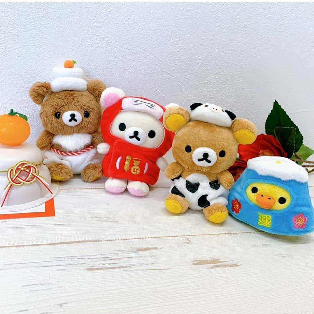 Rilakkuma US（リラックマ）さんのインスタグラム写真 - (Rilakkuma US（リラックマ）Instagram)「A New Year's mochi, a daruma, a cow, and Mount Fuji! All symbols of a prosperous 2021 and all adorable costumes for Rilakkuma and friends! Which one is your favorite?  #rilakkumaus #rilakkuma #sanx #kawaii #shogatsu #Korilakkuma #リラックマ #サンエックス」1月7日 4時54分 - rilakkumaus