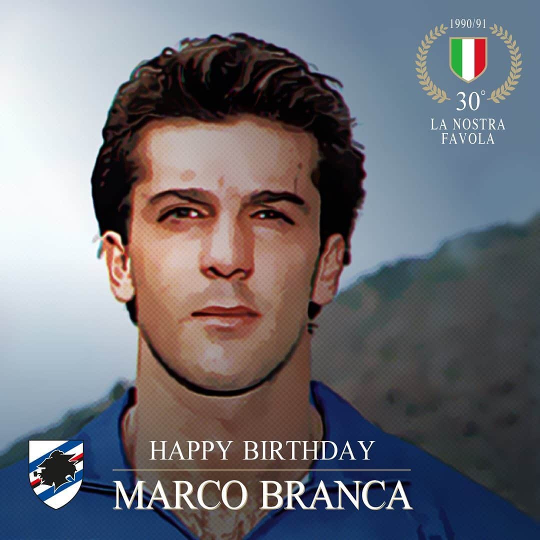UCサンプドリアさんのインスタグラム写真 - (UCサンプドリアInstagram)「Buon compleanno, Marco #Branca. 🎂5️⃣6⃣🎉  #INostriEroi. 🥇  #LaNostraFavola. 🇮🇹」1月7日 5時35分 - sampdoria