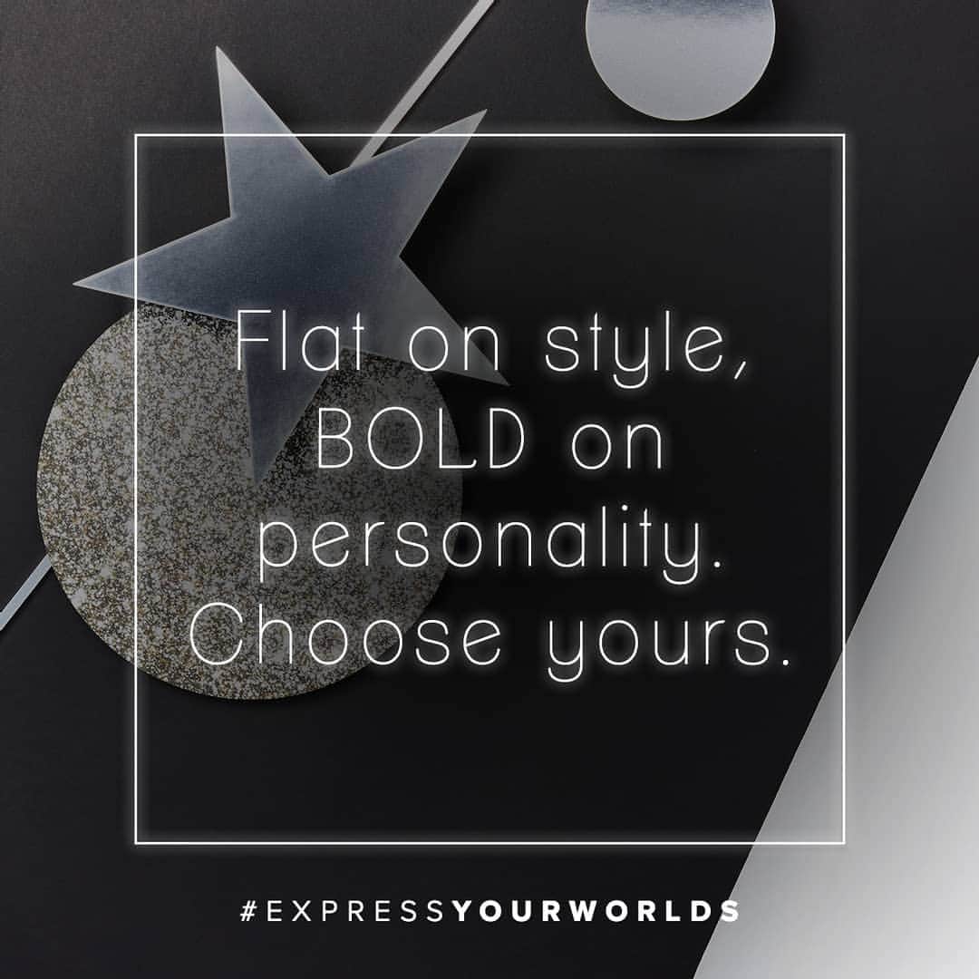 のインスタグラム：「Flat on style, but not in personality! Choose our brand new Flats collection, to be BOLD while staying comfy!」