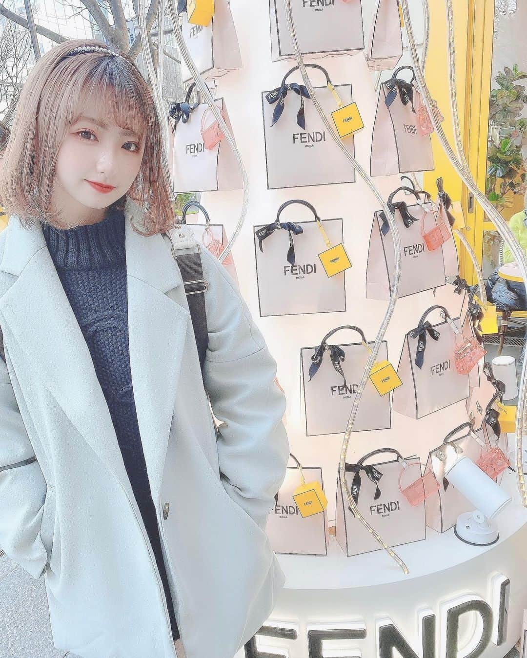 深野ひなさんのインスタグラム写真 - (深野ひなInstagram)「#fendi #fendicafe #カフェ」1月6日 21時14分 - hina.fukano