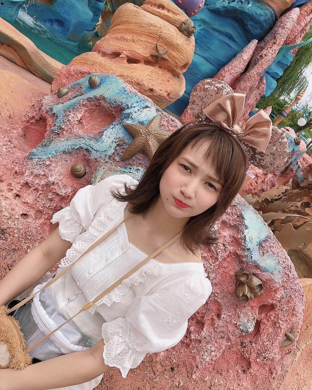 のインスタグラム：「基本眩しい☀︎☀︎☀︎☀︎  #アプガ #ディズニー」