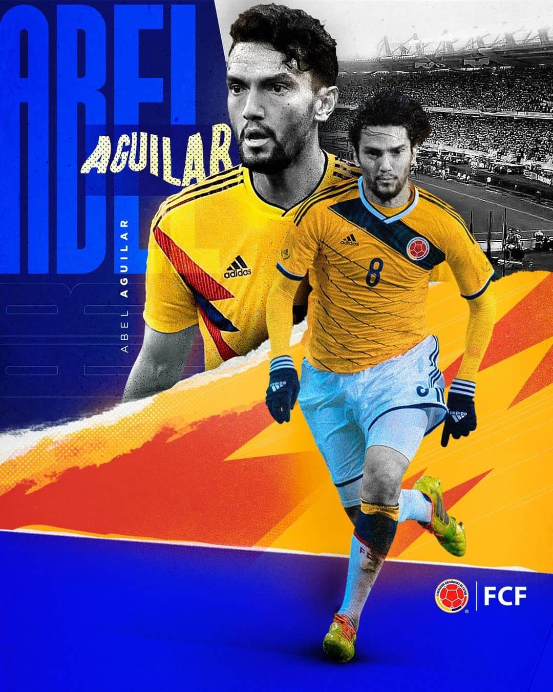 サッカー コロンビア代表チームのインスタグラム：「¡Feliz cumpleaños Mundialista 🌎!  @abelaguilart celebra un año más de vida y lo queremos festejar junto a él 🤗   ¡Que sean muchos años más! ✌️😃」