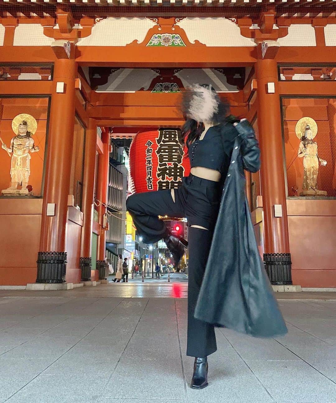 藤堂ラナさんのインスタグラム写真 - (藤堂ラナInstagram)「TOKYO GIRLS ACTION の時の 衣装です ♥   @meltthelady  . . . #meltthelady #fyp #ootd#japan #asakusa」1月6日 22時14分 - lanamaru