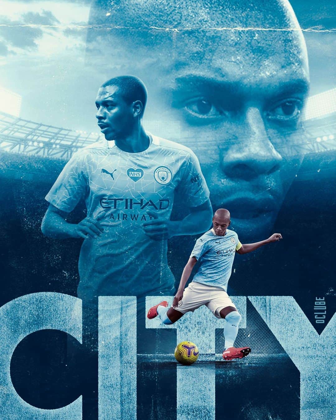 フェルナンジーニョのインスタグラム：「💪🏾🙏🏾 #cmoncity #derbyday」